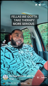 Reel Facebook Marriage Mondays with The Kings
👉🏾 FELLAS, Go To Therapy 👈🏾
Fellas go to therapy. 
If you grew up in a household with a single head strong mother, go to therapy.
If you grew up in a household where the father was absent, go to therapy. If you grew up in a household where the father was there and provided financially, but he was always gone, go to therapy.
If you were the oldest boy, or you had to be the man of the house at a young age, 10, 11, 12, 13, go to therapy. 
If you ever been molested, go to therapy. 
If you never saw a husband and wife in a healthy relationship, go to therapy. 
If you struggle with masturbation, go to therapy. If you never seen a man make good financial decisions, go to therapy. 
If a lot of ways you learned how to be a man was on your own through trial and error, go to therapy.
If you ever felt abandoned or rejected or like there was nobody to protect you, go to therapy. 
If you feel like you don't need to talk to nobody, and you got you, go to therapy. 
If you prevent cavities, you go to the dentist to prevent the enemy from operating your life or to prevent you from being in sin, you go to church to prevent sickness, you go to the doctor and get checkups.
So in order to prevent mental and emotional instability, you got to go to therapy.
One thing that I learned about going to therapy is you can be as self aware as you want to be.
That doesn't mean that you have the tools in order to break cycles in order to evolve into a better place.
Go to therapy.
